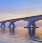 Bridge over water